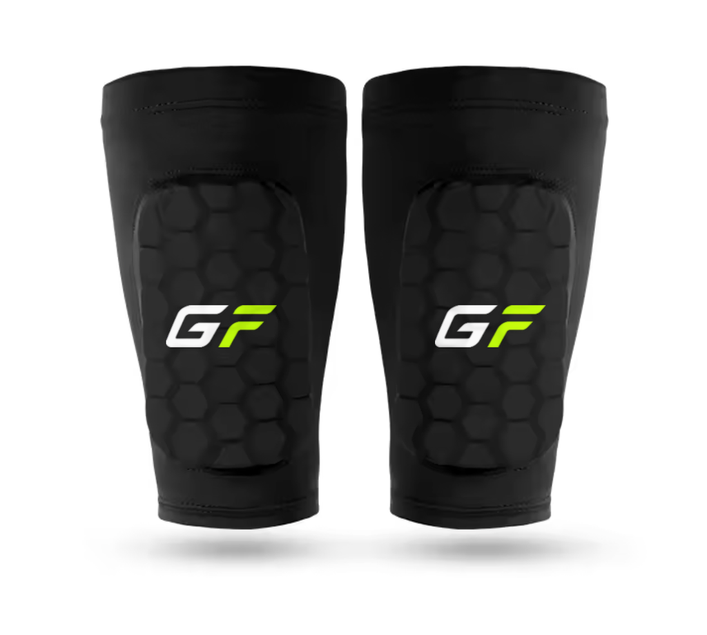 Custom WholesaleAnti-slip EVA Soccer Shin Guards Honeycomb Sponge Calf Protector Pads Football Leg Sleeves Kids Youth Men